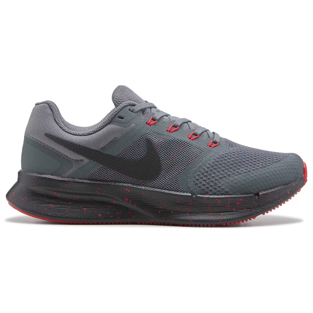 Nike Run Swift 3 Mens Size 13 Dark Grey University Red Running Shoes Ib3972-021
